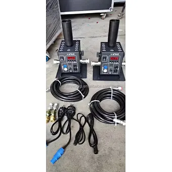 Digital DMX Control LED CO2 Jet Machine Single Pipe CO2 Jet Smoke for Events Nightclubs Bars Weddings-Promotional Party Supplies