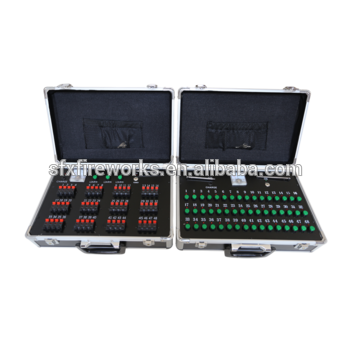 48 Channels Remote Control Firing Systems  with 12v Rechargeable Battery  Stage Fountains Machine