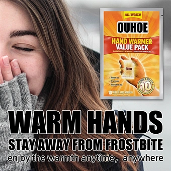 Customized Logo Disposable Self-heating Cold-proof Patch Winter Warm Body Value Pocket Hot Pack Heat Pad Heating Hand Warmer