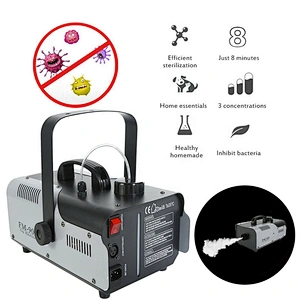 1L High Power 900W Remote Control Mini Fog Machine Pump 110v-240v Automatic Plastic Nano Disinfection Fogger Spray for Garden