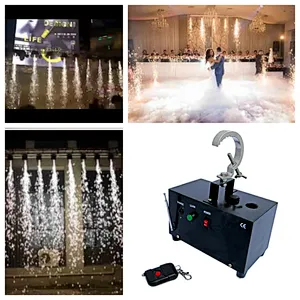 DMX  Sparking Fireworks Machine Remote Control Waterfall Sparkler 600w Cold Spark Machine Dmx Remote Control for Wedding Events