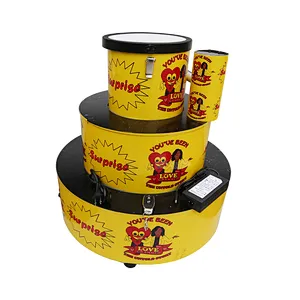 Hot Sell Birthday Cake Party Paper Confetti Blaster Machine Popper Cannon for Wedding Parties Graduation