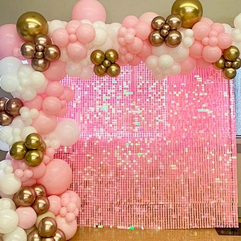 Sequin Wall Panel Wedding Party Decoration Reflective Sequin Panel Backdrop Wall Shimmer Sequin Wall Panel