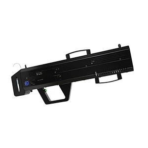 Portable 1500W RGB LED Air Column Smoke Gun for Weddings & DJ Stages Night Club Disco Concert & Party Decorations