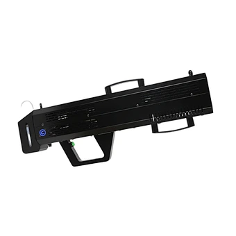 Portable 1500W RGB LED Air Column Smoke Gun for Weddings & DJ Stages Night Club Disco Concert & Party Decorations