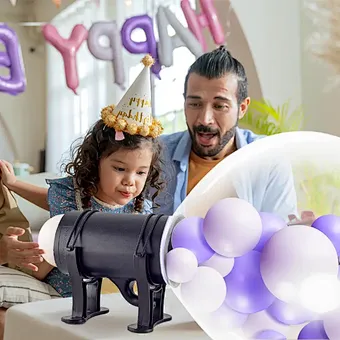 Easy-to-Assemble Balloon Stuffer Filler Machine for Wedding Birthday Parties Diwali Celebrations Wedding Birthday Party Supplies