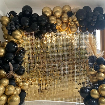 New Color Interlocking Grid Panel Wedding Event Backdrop Sequin Wall Shimmer Backdrop Wedding Decorations