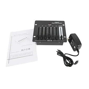 Mini 6-Channel DMX512 Controller for LED Par & DJ Lights Simple  Console with DC9V Adapter  for Party Supplies