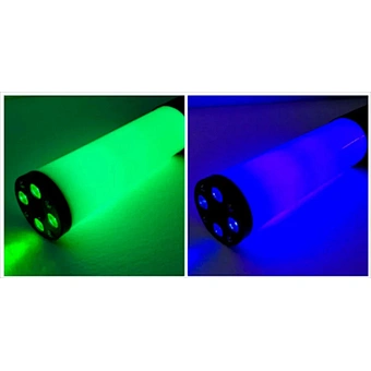RGB LED Smoke Fog Gun Co2 Jet LED Jet Stage Machine Party Novelties Wedding Concert DJ Bar Disco Event RGB LED Smoke Fog Gun