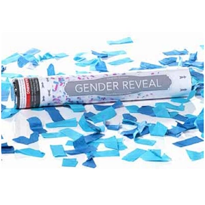 Wholesale Gender Reveal Pink Blue Holi Powder Smoke Confetti Cannon for Baby Shower Celebration Party