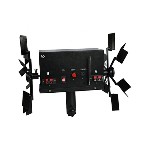 DMX Control Stage Pyrotechnic Cold Pyro Fountain Double Electric Windmill Fireworks Firing System