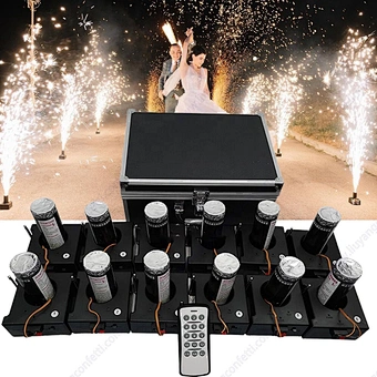 12 Pcs Receiver Fireworks Firing System for Stage Indoor Cold Fountain