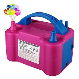 Hot Portable 100V 600W Air Inflator w Balloons Tape Strip Inflators Electric Balloon Pump Machine for Party Decoration