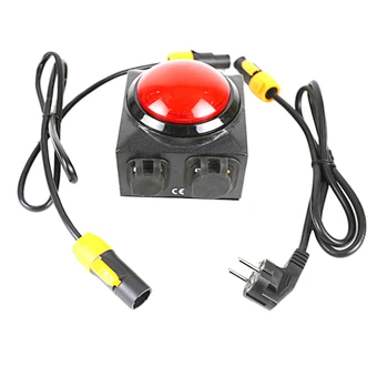 Outdoor Indoor Electronic Remote Control Confetti Powder Sprays Metal Button Wedding Party Baby Shower Gender Reveal Decorations
