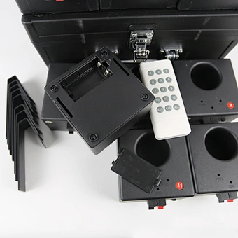 Professional 12-Cue Wireless Fireworks Firing System New Remote Control Cold Pyro for Wedding Decoration Made of Durable Metal