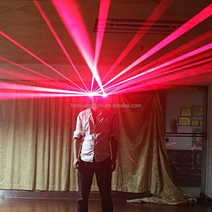 Beam Party Stage DJ Dancer Luminous Costume Laserman Light Red Green Purple Laser LED Glasses for Club Diwali New Year