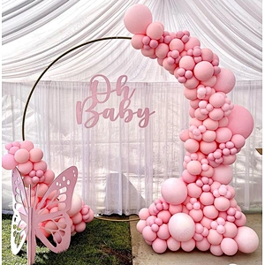 Supplies Background Stand Event Decoration Arch Stage Artificial Silk Flower Wall Panel Curtain Party Acrylic Wedding Backdrop