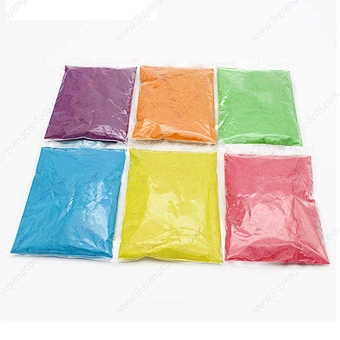 Smoke Dyeing Run Blaster Blue Red Pink Gulal Gender Reveal Baby Shower Stage Sfx Wedding Party Supplies Color 100g Holi Powder