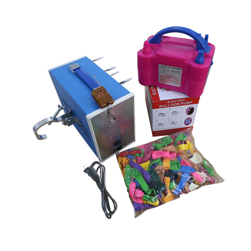 Remote Balloon Firecracker Electric Balloon Pump Air Blower Ballons Party Decoration Pump Balloons Portable Baloon Machine