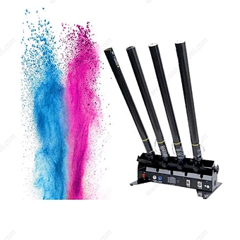 Bar FX 80cm Wedding Party Stage Event Gender Reveal Baby Shower Color Fireproof Colorfast Tissue Effect Electric Confetti Cannon