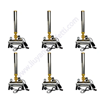 Remote Control Shooting Streamers Machine Compressed Air Confetti Cannon CO2 Gas Streamers Guns Wedding Party DJ 10-15 Meter