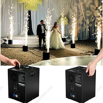 Cold Sparkler Fireworks Machine DMX Remote Control Cold Spark Machine