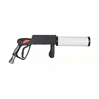RGB LED Smoke Fog Gun Metal Novelties for Stage Party Wedding Concert DJ Bar Disco Event CO2 Jet RGB LED Jet Machine