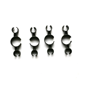Wholesale Black Double Ice Fountain Candle Holder Clip for champagne Bottle Birthday Sparkler Fireworks China Supplier