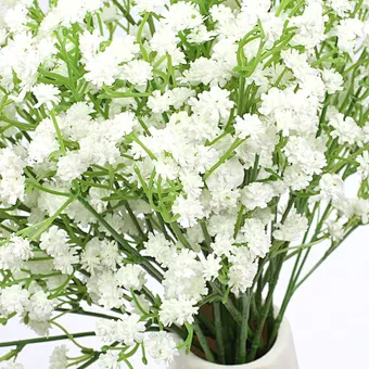 30cm Artificial Gypsophila Plastic Flower Home Hotel Christmas Decor Wedding Decor Flower