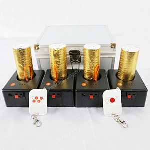 2024 Party Stage Fountain Effect New Remote Control  Cold Pyro Machine Receiver Wedding Machine Wireless Fireworks Firing System