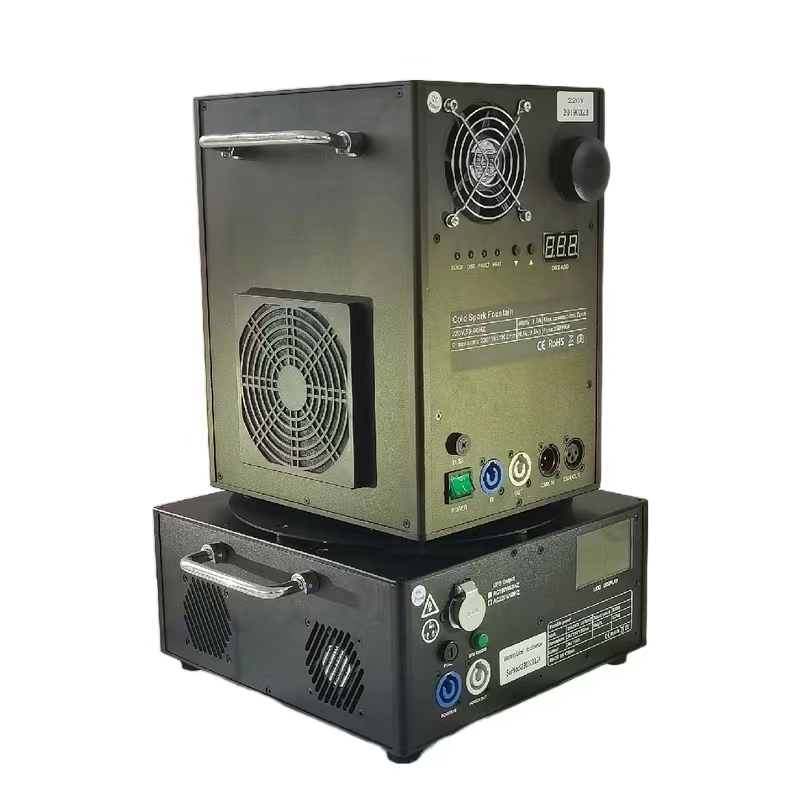 600w Cold Sparkler Fireworks Machine DMX Remote Control Wedding DJ Party Popper & Spray for Festive Celebrations