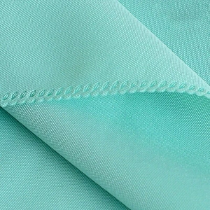 Square Satin Table Soft Handkerchief Romantic Banquet Decoration Custom Wedding Cloth Blush Dinner Napkins With Design Edge
