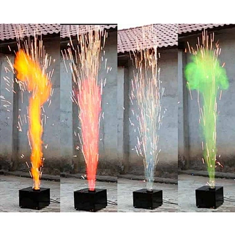 200w Cold Spark Firework Machine DMX Fire Sppary Effect Flame for Wedding Celebration Spark Fountain Sparkular Machine for Stage