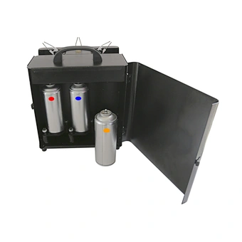 Mini Flame Projector Machine DJ Disco Stage Fountains Effect Spray Fire Projector DMX512 Control