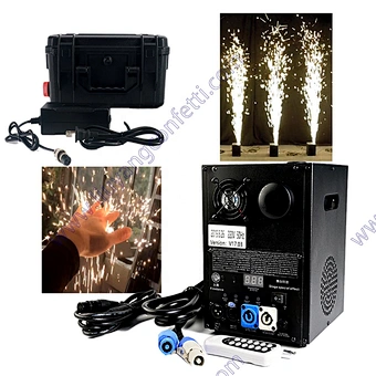 Dmx Sparkler Firework Portable Power Source Cold Spark Machine Wedding Party Machine Stage Fountain Flame Effect