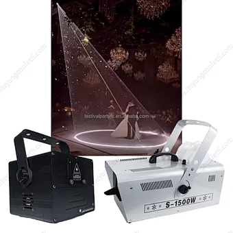 FX 5W LED Laser Stage Lights RGBW Color Wedding Projection for KTV Night Club DJ Dance Floor DMX512 Control Aluminum Dream Stage