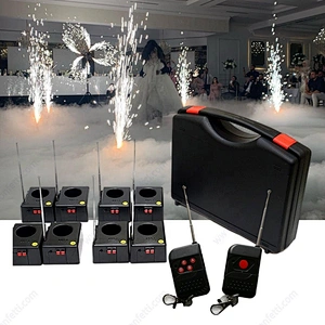 Wireless Indoor Stage Remote Controller Factory Fireworks Firing System for Christmas Decorations