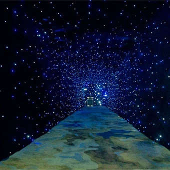Upgrade DMX Control Twinkle 300 LED Light Led Wedding Lighted Star Curtain Cloth Backdrop for Indoor Outdoor Stage