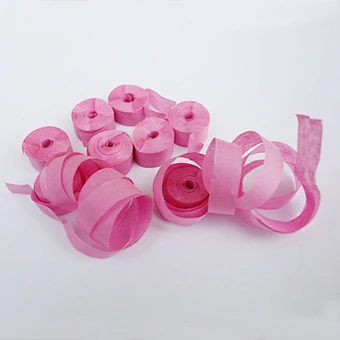 Wholesale Customized Bulk Biodegradable Wedding Party Ribbons for Event Stage Special Effects Stage Show Concerts