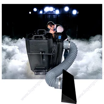 Professional 3000W Dry Ice Low Lying Fog Machine Effect With Outlet and Base Fogger Machines