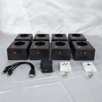 8 Receivers Ice Fountain Fireworks Ignition System Cold Fountain Stage Pyrotechnic Firing System for Wedding Party Show