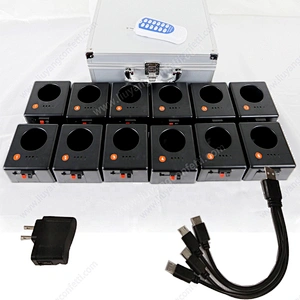 2024 Hot Sell 12 Channels 12 Cues Electric Cold Fountain Pyro Fireworks Firing System for Wedding Decoration