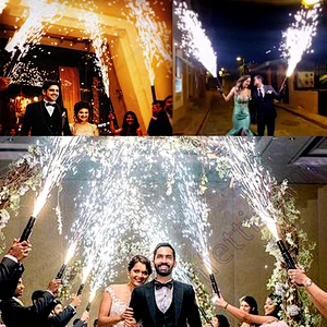Mini Cold Pyro Fireworks Receiver Wedding Machine Wireless Fireworks Cold Fire Fountain Wedding Party Stage Handheld