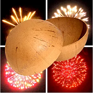 Hot 3 Inch 7 Inch 8 Inch Salute Pyrotechnic Hemisphere Casing Display Shell Fireworks with Mortar Tube