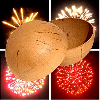 Hot 3 Inch 7 Inch 8 Inch Salute Pyrotechnic Hemisphere Casing Display Shell Fireworks with Mortar Tube