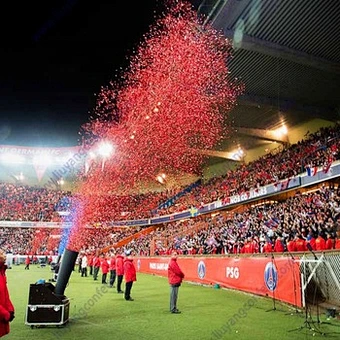 Handle Control Co2 Confetti Jet Machine  Stage Confetti Cannon Confetti Machine for Wedding  Opening Party
