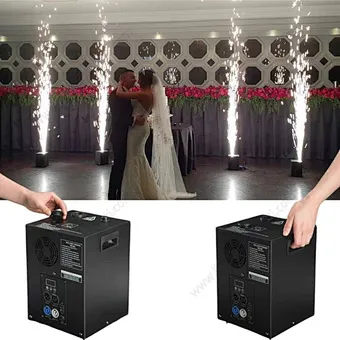 Cold Spark Machine Dmx 600w Wedding Party Stage Cold Sparkler Machine Cold Fountain Spark Machine