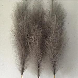 Artificial Decor Dried Faux Bouquet Natural Wall Pink White Small Large  Hot Feather Wedding Flowers Pampas Grass