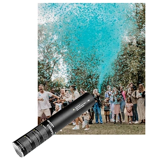 Boy Girl Baby Shower Wholesale Party Celebration Popper Gender Reveal Paper Confetti Shooter Holi Powder Cannon Confetti Machine
