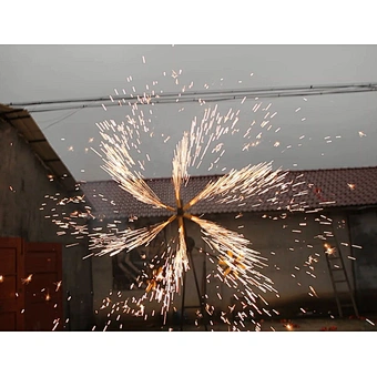 Most Popular in 2024 Remote Control Fireworks Firing System Single Head Electric Windmill Fountain Wheel